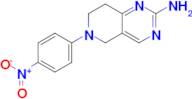 6-(4-Nitrophenyl)-5,6,7,8-tetrahydropyrido[4,3-d]pyrimidin-2-amine