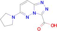 6-(Pyrrolidin-1-yl)-[1,2,4]triazolo[4,3-b]pyridazine-3-carboxylic acid