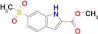 Methyl 6-(methylsulfonyl)-1H-indole-2-carboxylate