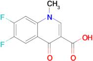 6,7-Difluoro-1-methyl-4-oxo-1,4-dihydroquinoline-3-carboxylic acid