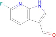 6-Fluoro-1H-pyrrolo[2,3-b]pyridine-3-carbaldehyde