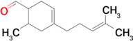 6-Methyl-4-(4-methylpent-3-en-1-yl)cyclohex-3-ene-1-carbaldehyde