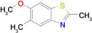 6-Methoxy-2,5-dimethylbenzo[d]thiazole