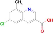 6-Chloro-8-methylquinoline-3-carboxylic acid