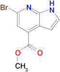 Methyl 6-bromo-1H-pyrrolo[2,3-b]pyridine-4-carboxylate