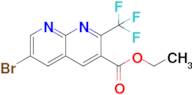 Ethyl 6-bromo-2-(trifluoromethyl)-1,8-naphthyridine-3-carboxylate