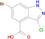 6-Bromo-3-chloro-1H-indazole-4-carboxylic acid