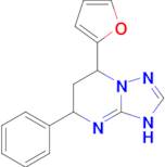 7-(furan-2-yl)-5-phenyl-3H,5H,6H,7H-[1,2,4]triazolo[1,5-a]pyrimidine