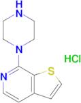 7-(Piperazin-1-yl)thieno[2,3-c]pyridine hydrochloride