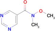 N-methoxy-N-methylpyrimidine-5-carboxamide