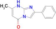 7-methyl-2-phenyl-5H,8H-imidazo[1,2-a]pyrimidin-5-one