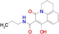 7-Hydroxy-5-oxo-N-propyl-2,3-dihydro-1H,5H-pyrido[3,2,1-ij]quinoline-6-carboxamide