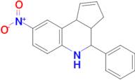 8-Nitro-4-phenyl-3a,4,5,9b-tetrahydro-3H-cyclopenta[c]quinoline