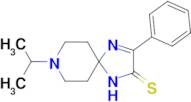 8-Isopropyl-3-phenyl-1,4,8-triazaspiro[4.5]Dec-3-ene-2-thione