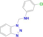 N-((1H-benzo[d][1,2,3]triazol-1-yl)methyl)-3-chloroaniline
