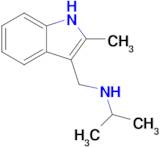 N-((2-methyl-1H-indol-3-yl)methyl)propan-2-amine