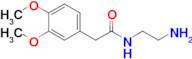 N-(2-aminoethyl)-2-(3,4-dimethoxyphenyl)acetamide