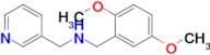 N-(2,5-dimethoxybenzyl)-1-(pyridin-3-yl)methanamine