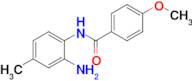 N-(2-amino-4-methylphenyl)-4-methoxybenzamide