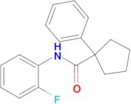 N-(2-fluorophenyl)-1-phenylcyclopentane-1-carboxamide