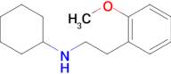 N-(2-methoxyphenethyl)cyclohexanamine