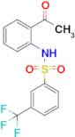 N-(2-acetylphenyl)-3-(trifluoromethyl)benzenesulfonamide