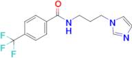 N-(3-(1H-imidazol-1-yl)propyl)-4-(trifluoromethyl)benzamide