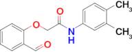 N-(3,4-dimethylphenyl)-2-(2-formylphenoxy)acetamide