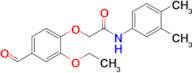 N-(3,4-dimethylphenyl)-2-(2-ethoxy-4-formylphenoxy)acetamide