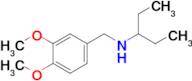 N-(3,4-dimethoxybenzyl)pentan-3-amine