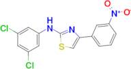 N-(3,5-dichlorophenyl)-4-(3-nitrophenyl)thiazol-2-amine