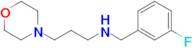 N-(3-fluorobenzyl)-3-morpholinopropan-1-amine