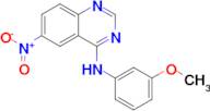 N-(3-methoxyphenyl)-6-nitroquinazolin-4-amine