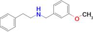 N-(3-methoxybenzyl)-2-phenylethan-1-amine