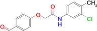 N-(3-chloro-4-methylphenyl)-2-(4-formylphenoxy)acetamide