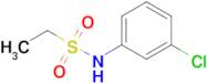 N-(3-chlorophenyl)ethanesulfonamide