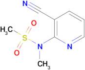 N-(3-cyanopyridin-2-yl)-N-methylmethanesulfonamide