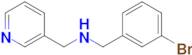 N-(3-bromobenzyl)-1-(pyridin-3-yl)methanamine