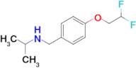 N-(4-(2,2-difluoroethoxy)benzyl)propan-2-amine