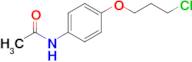 N-(4-(3-chloropropoxy)phenyl)acetamide