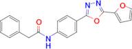 N-(4-(5-(furan-2-yl)-1,3,4-oxadiazol-2-yl)phenyl)-2-phenylacetamide