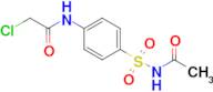 N-(4-(N-acetylsulfamoyl)phenyl)-2-chloroacetamide