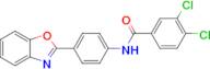 N-(4-(benzo[d]oxazol-2-yl)phenyl)-3,4-dichlorobenzamide