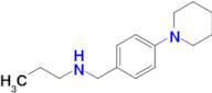 N-(4-(piperidin-1-yl)benzyl)propan-1-amine