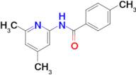 N-(4,6-dimethylpyridin-2-yl)-4-methylbenzamide