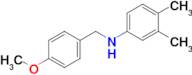 N-(4-methoxybenzyl)-3,4-dimethylaniline