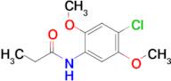 N-(4-chloro-2,5-dimethoxyphenyl)propionamide