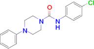N-(4-chlorophenyl)-4-phenylpiperazine-1-carboxamide