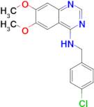 N-(4-chlorobenzyl)-6,7-dimethoxyquinazolin-4-amine