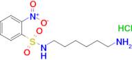 N-(6-aminohexyl)-2-nitrobenzenesulfonamide hydrochloride